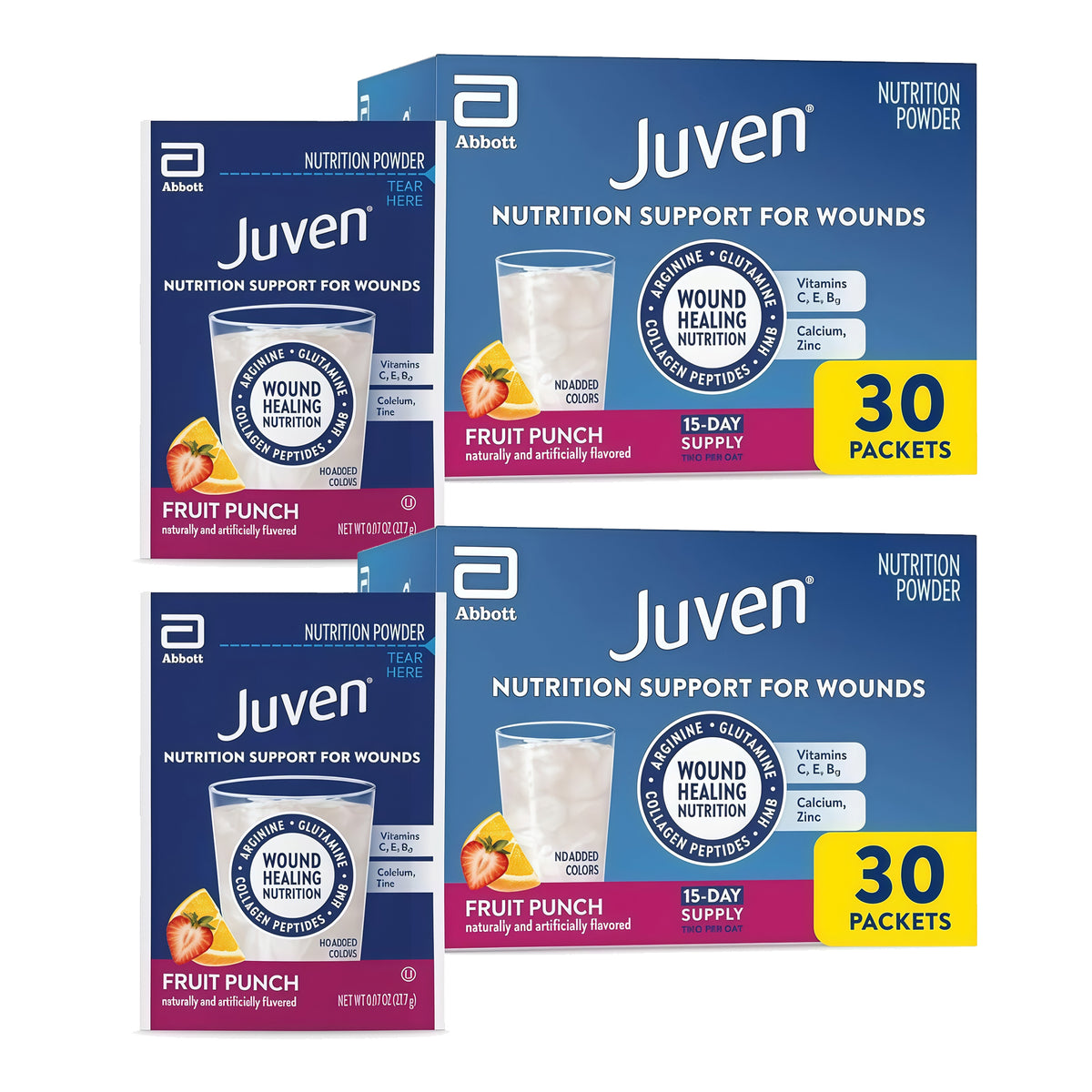 Juven® Fruit Punch Therapeutic Nutrition Powder